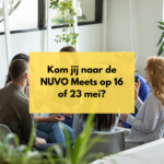 NUVO Meets: kom je ook op 16 of 23 mei?